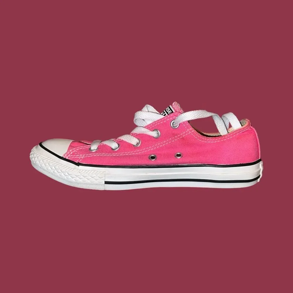 Converse Chuck Taylor All Star Lo Sneaker Little Kids’ Bubble Gum Pink Size 3